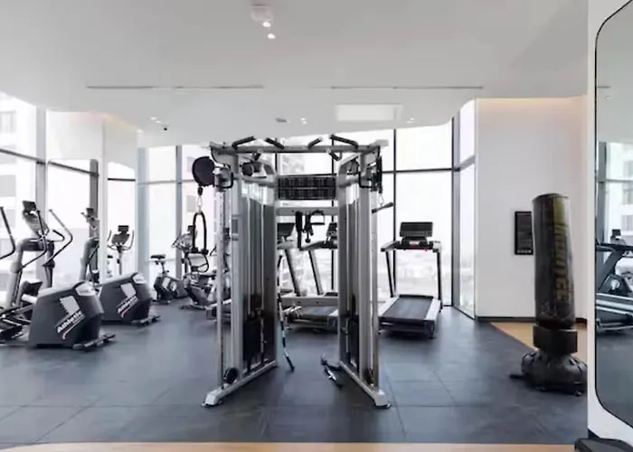 Rama9 Duplex Near Train Market Rca Free Pool Gym Апартаменты