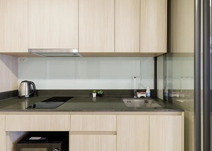 Rama9 Duplex Near Train Market Rca Free Pool Gym Апартаменты *