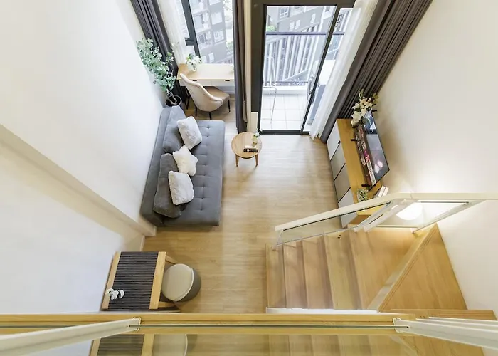 Rama9 Duplex Near Train Market Rca Free Pool Gym Апартаменты Бангкок